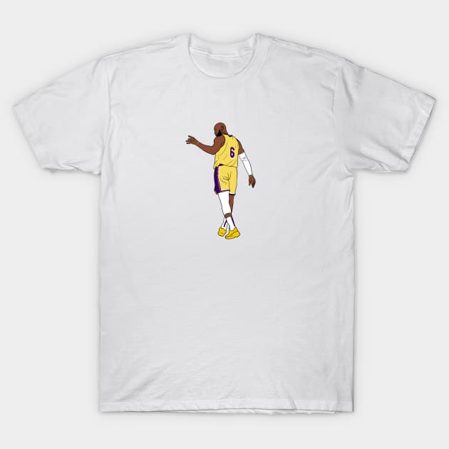 lebron james T-Shirt by atiatiaman